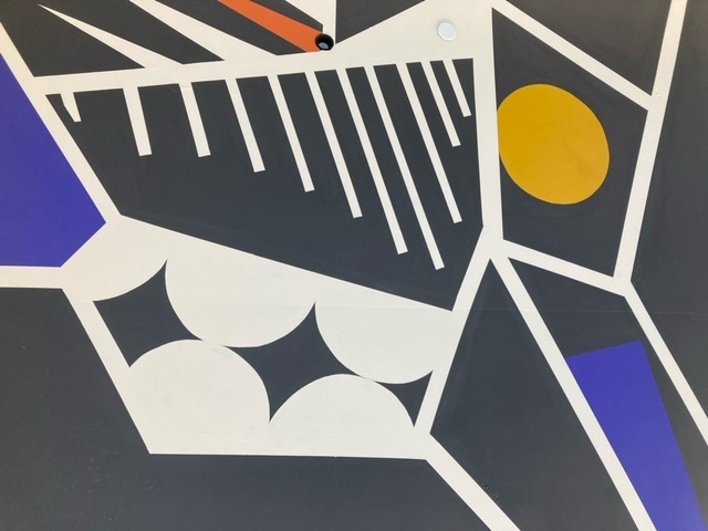 Lines of Diversity Mural at the shay close up