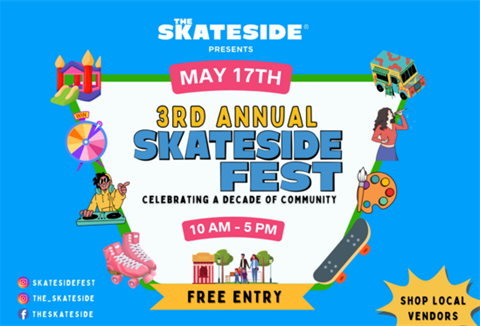 3rd Annual Skateside Festival