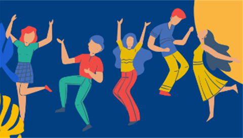People having fun