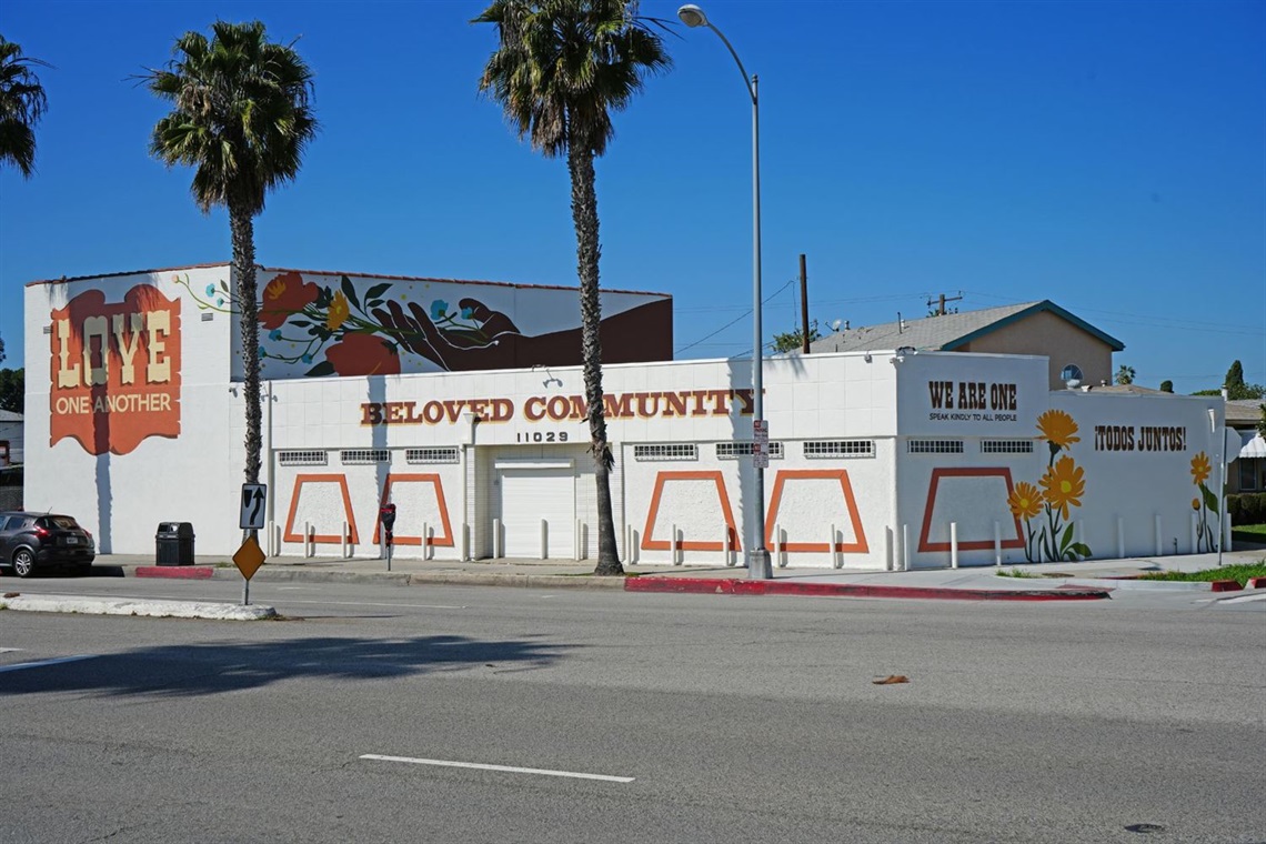 Photo of former gun store on Washington Blvd