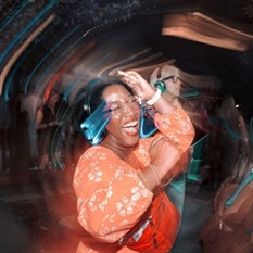 Woman dancing