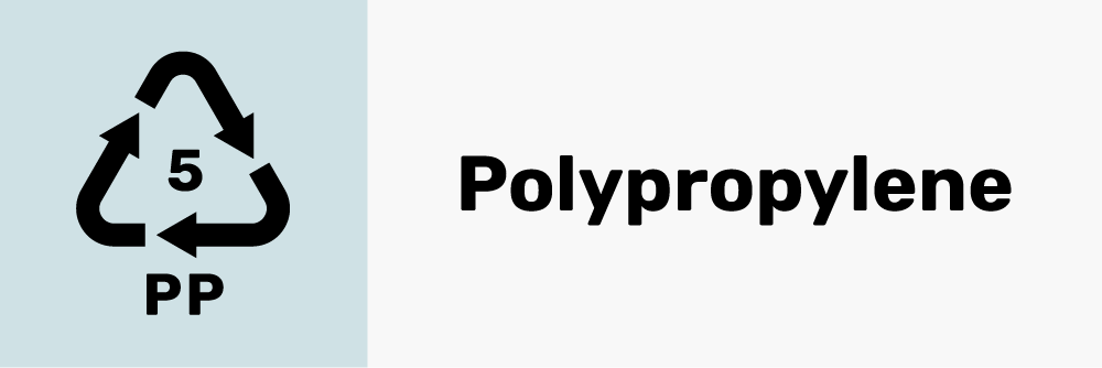 Recyclable Plastic 5 is Polypropylene
