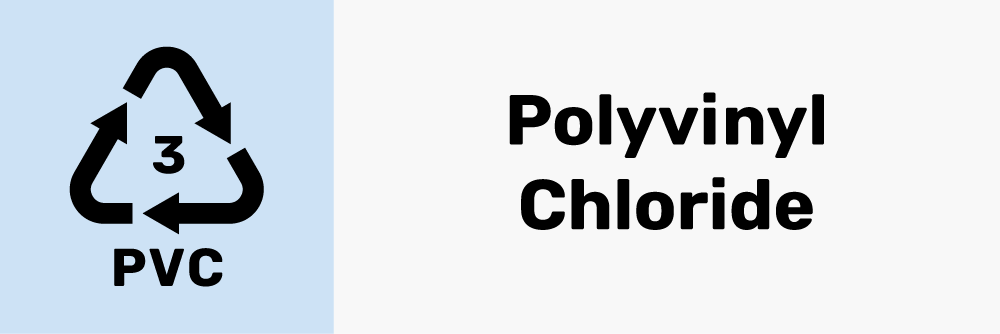 Recyclable Plastic 3 is Polyvinyl Chloride