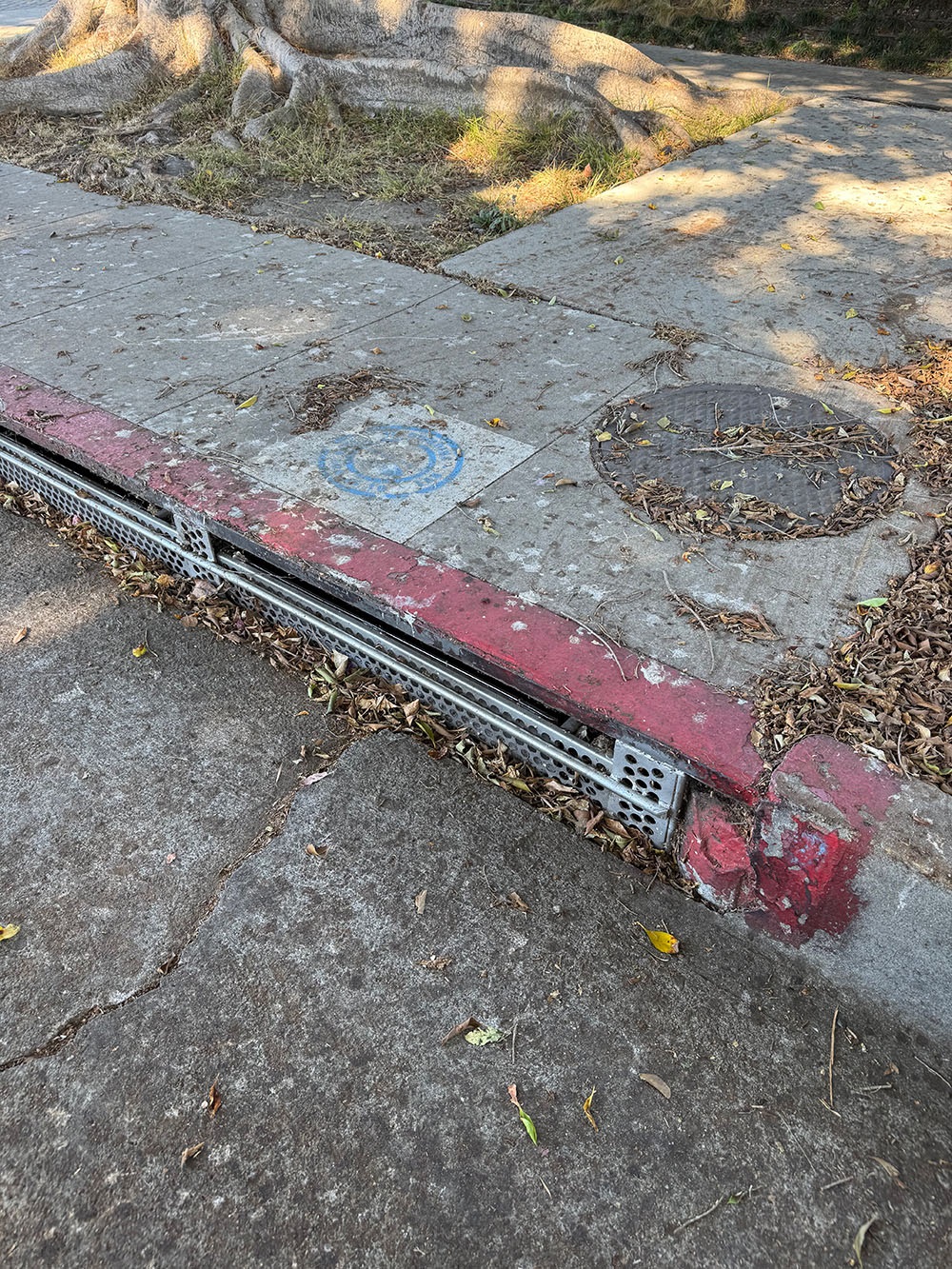 Sidewalk Gutter in Culver City