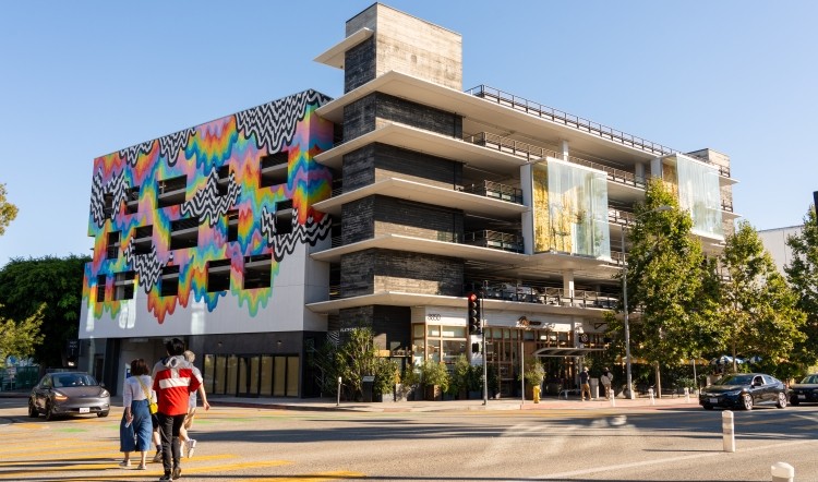 Photo of a building in the Culver City Arts District