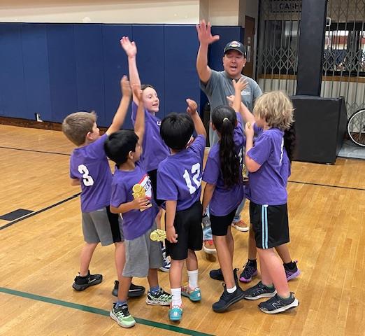 Happy Basketball Team