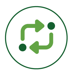 connecting arrows icon